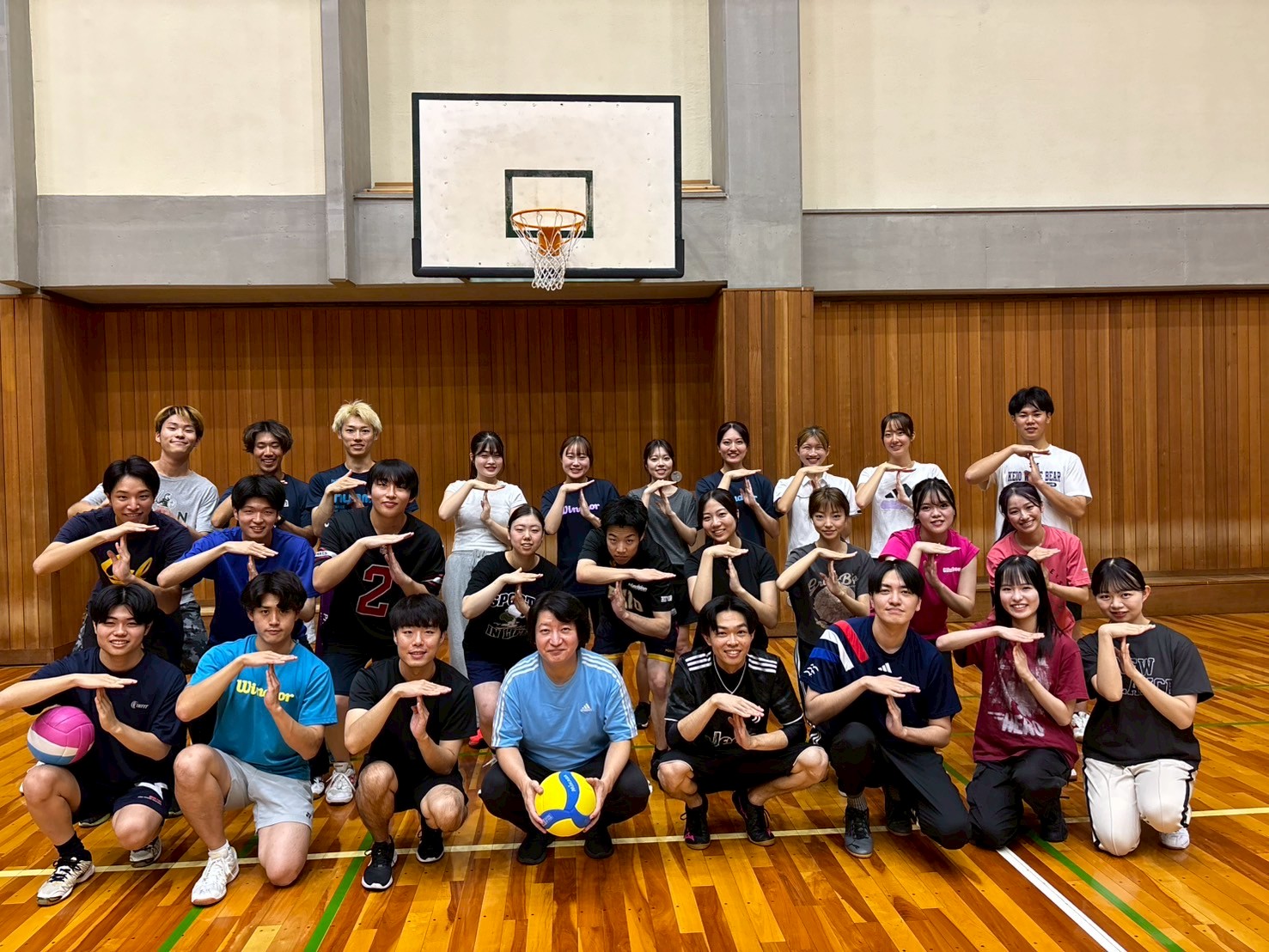 夏合宿の写真
